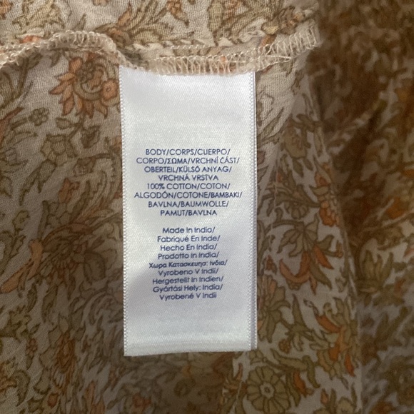 Chaps Women's 3/4 Sleeve Crinkle Blouse - Picture 4 of 4